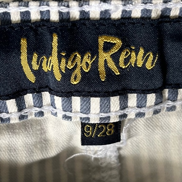 Indigo Rein Blue and White Boot Cut Jeans - Picture 10 of 12